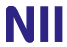National Institute of Informatics logo